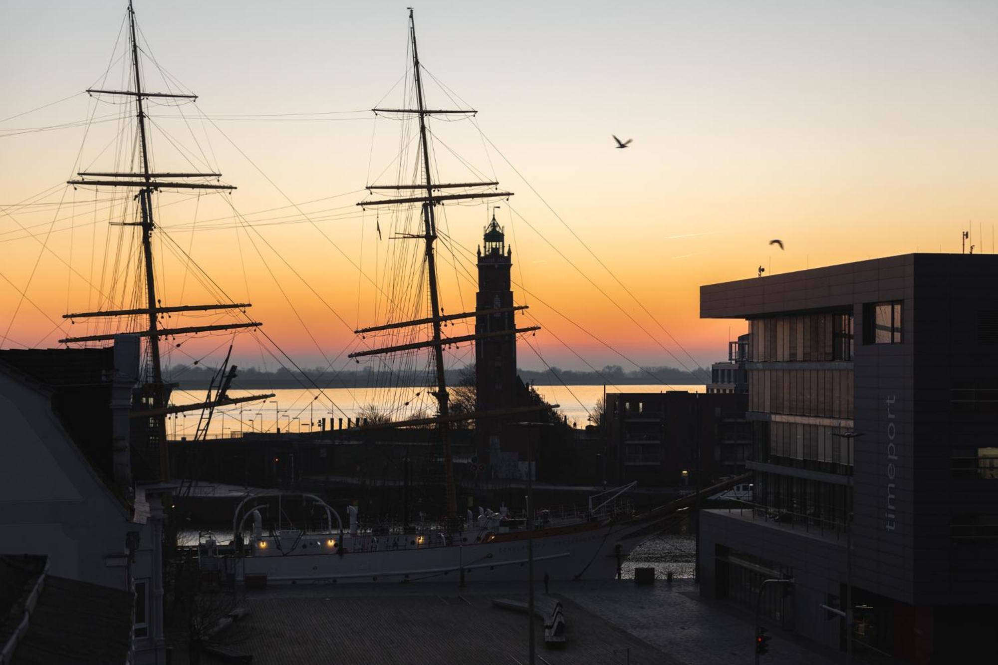 Koje Neun I Apartment Im Zentrum Mit Hafenblick Bremerhaven Zewnętrze zdjęcie